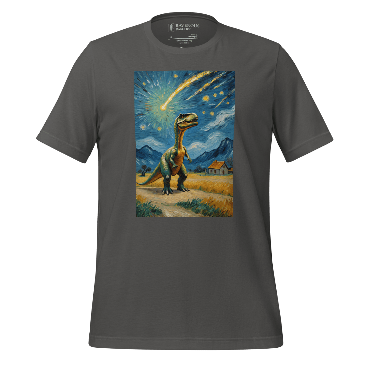 Dino Van Gogh - Premium T-Shirt