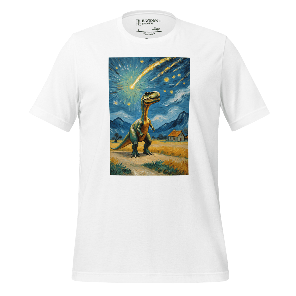 Dino Van Gogh - Premium T-Shirt