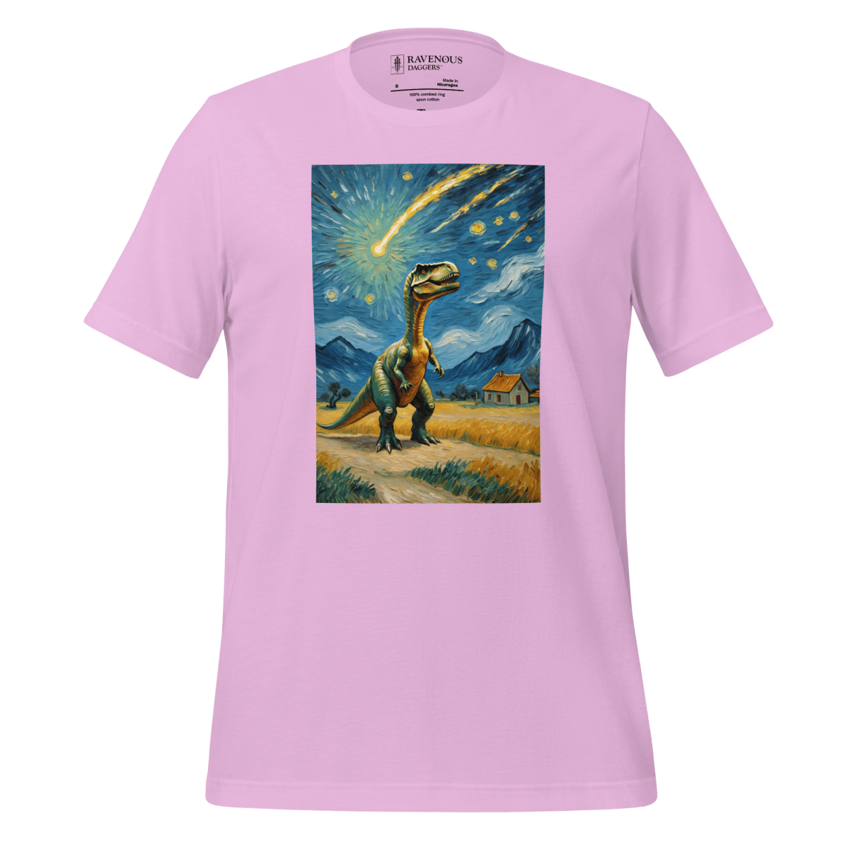 Dino Van Gogh - Premium T-Shirt