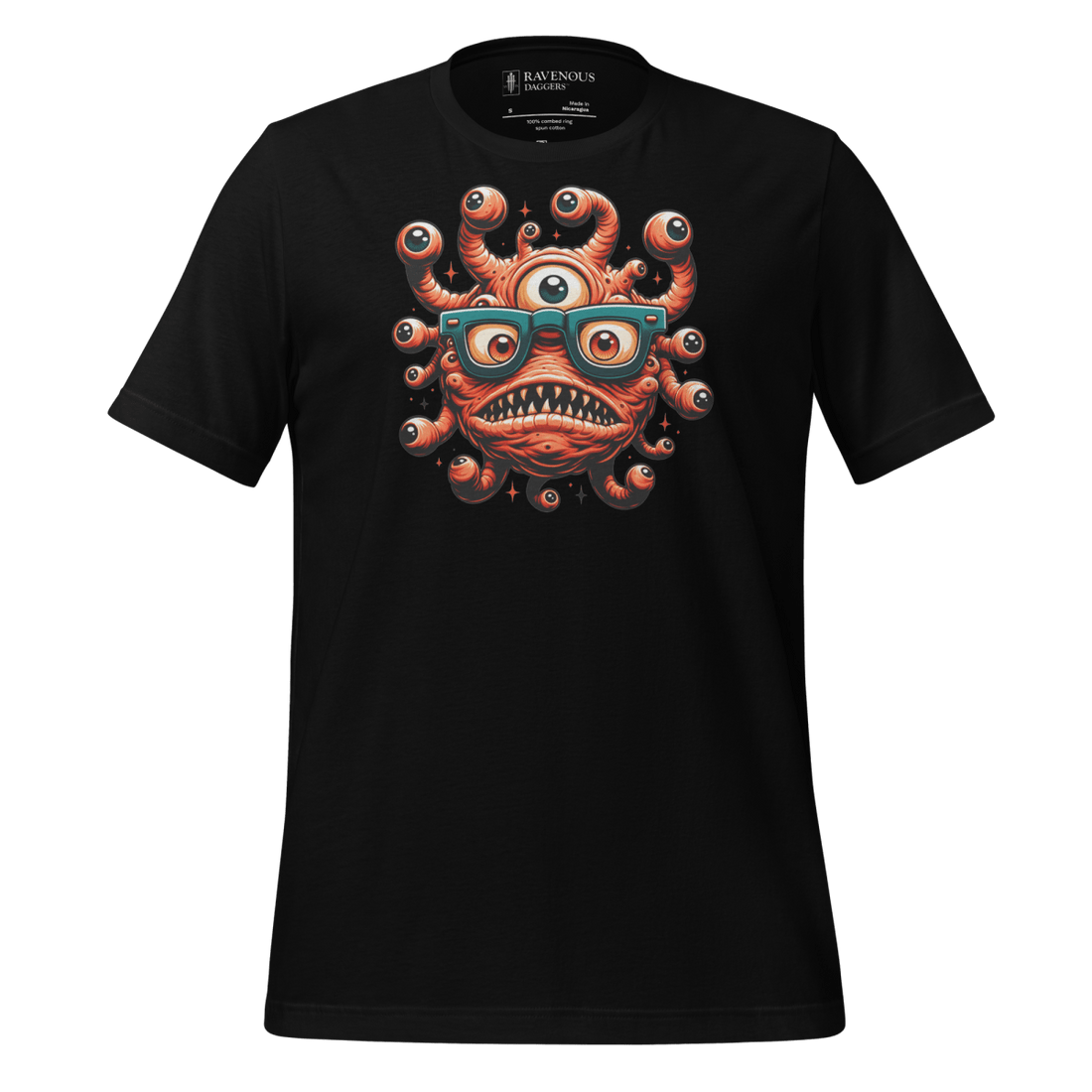 Fantasy Gaming Near-Sighted Monster - Premium T-Shirt