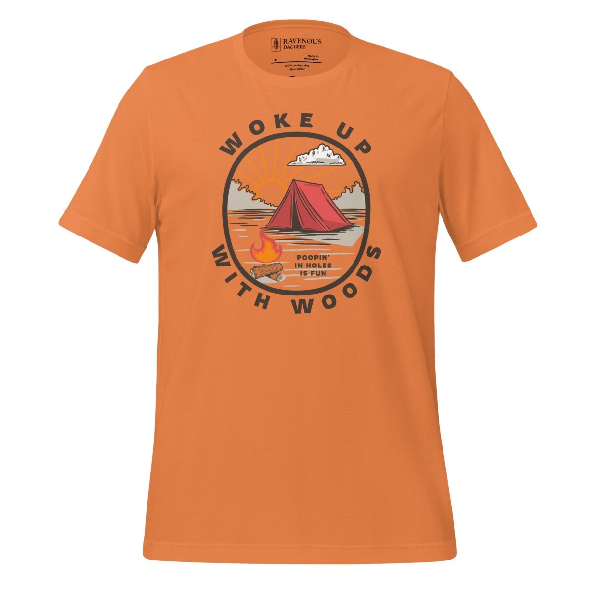 Woke Up With Woods - Premium T-Shirt
