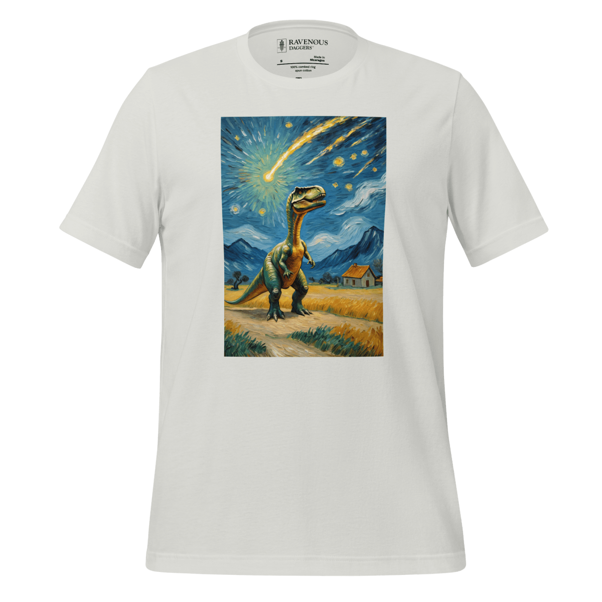 Dino Van Gogh - Premium T-Shirt