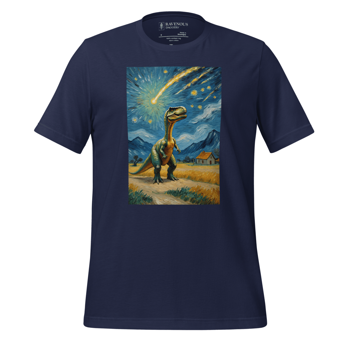 Dino Van Gogh - Premium T-Shirt