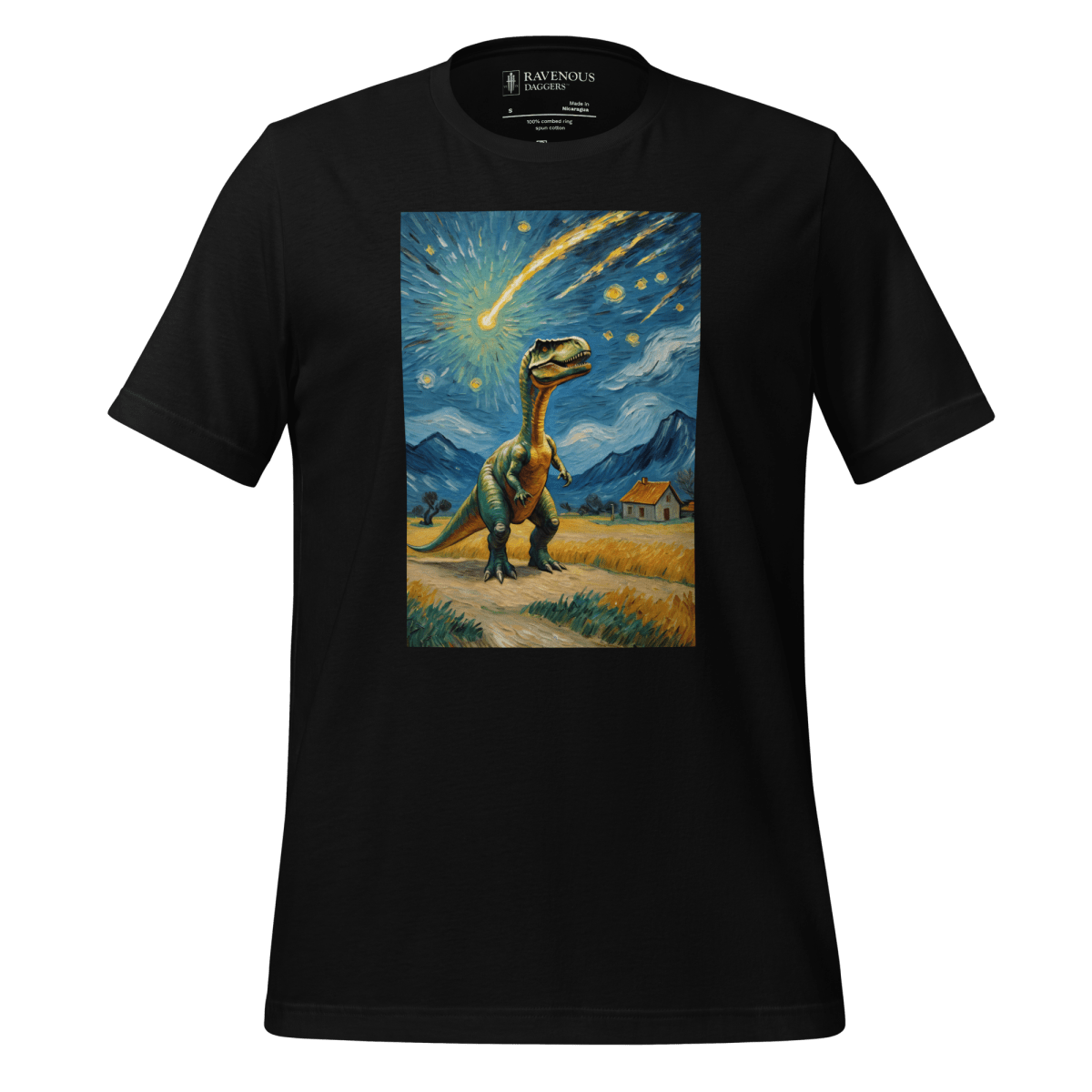 Dino Van Gogh - Premium T-Shirt