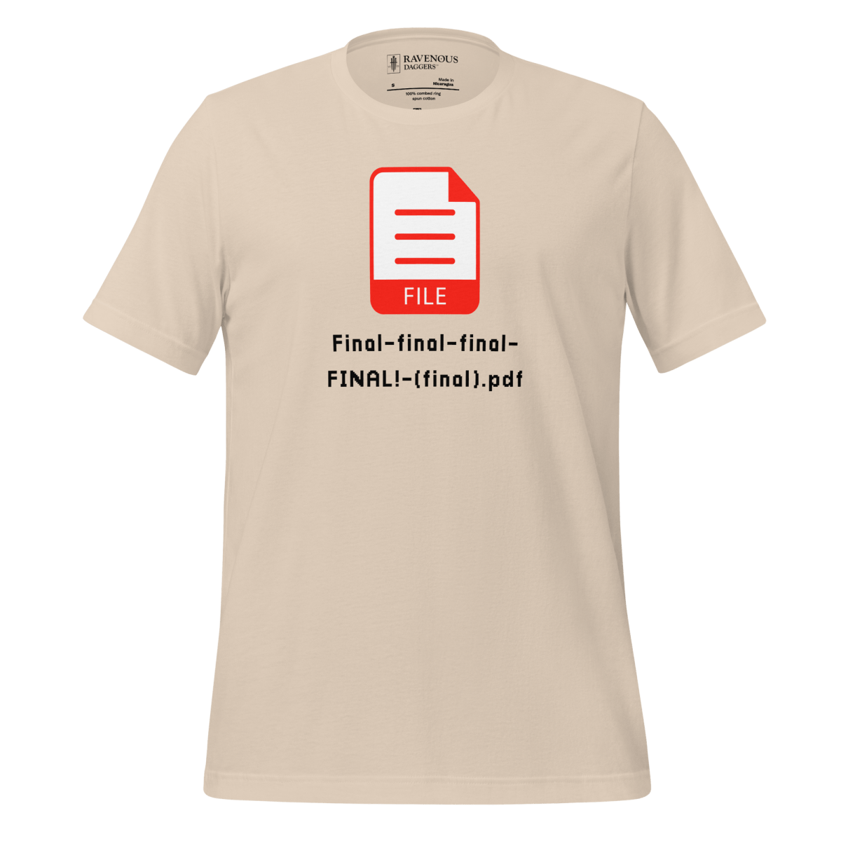 Final-final-final-FINAL!-(final).pdf - Premium T-Shirt
