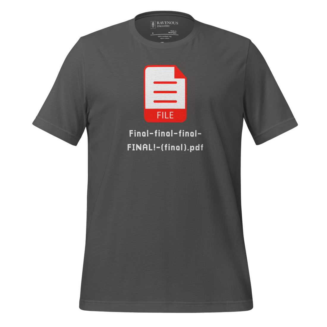 Final-final-final-FINAL!-(final).pdf - Premium T-Shirt