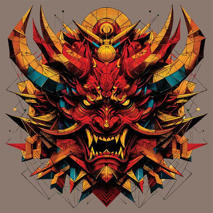 Geo Oni 2 - Premium T-Shirt
