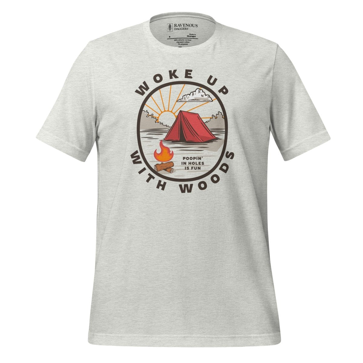 Woke Up With Woods - Premium T-Shirt
