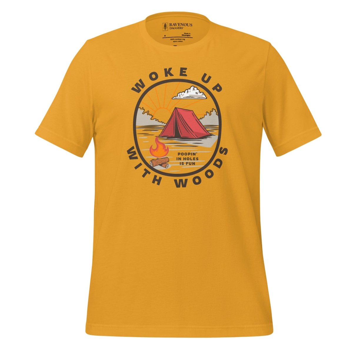 Woke Up With Woods - Premium T-Shirt