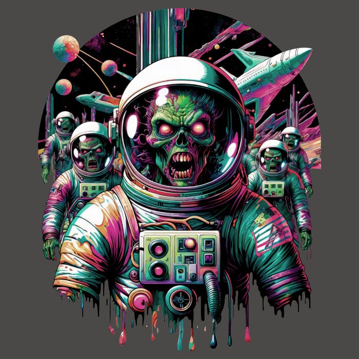 Zombie Space Patrol - Premium T-Shirt