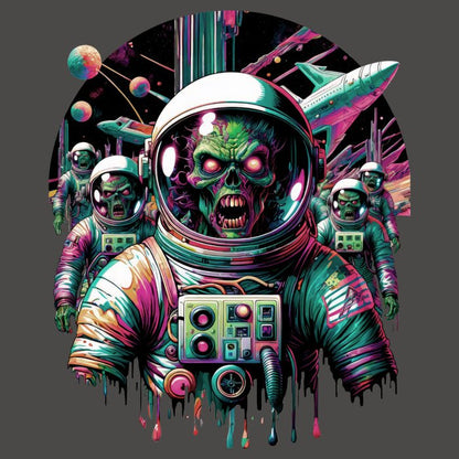 Zombie Space Patrol - Premium T-Shirt